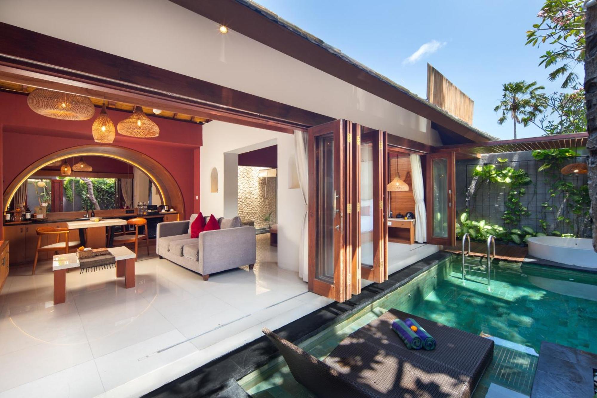 Seminyak Sanctuary Villa By Ini Vie Hospitality Легиан Экстерьер фото